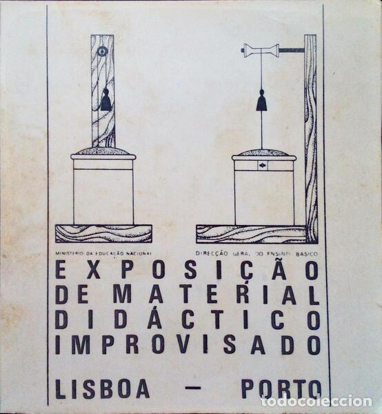 Libros antiguos: EXPOSI&Ccedil;&Atilde;O DE MATERIAL DID&Aacute;CTICO IMPROVISADO. - Foto 1