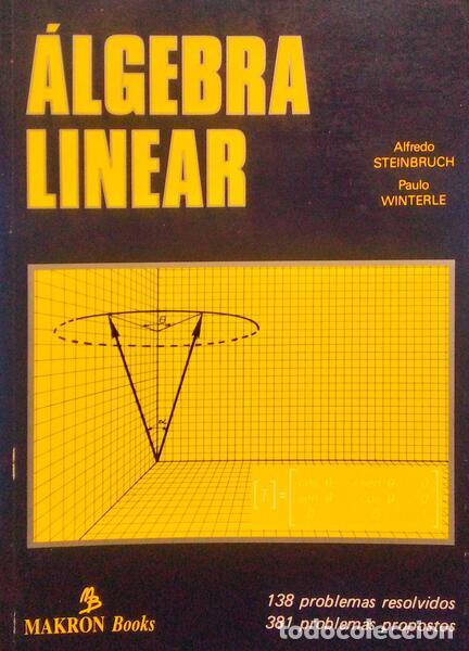 Libros antiguos: STEINBRUCH. (Alfredo) e Paulo Winterle. - &Aacute;LGEBRA LINEAR. - Foto 1