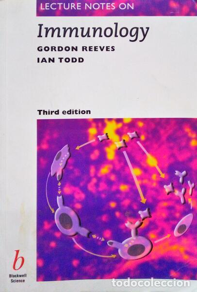 Libros antiguos: REEVES. (Gordon) e Ian Todd. - IMMUNOLOGY. - Foto 1
