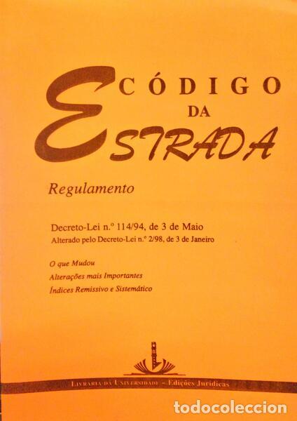Libros antiguos: C&Oacute;DIGO DA ESTRADA. - Foto 1