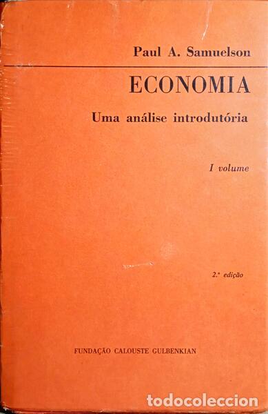 Libros antiguos: SAMUELSON. (Paul A.) - ECONOMIA, UMA AN&Aacute;LISE INTRODUT&Oacute;RIA. - Foto 1
