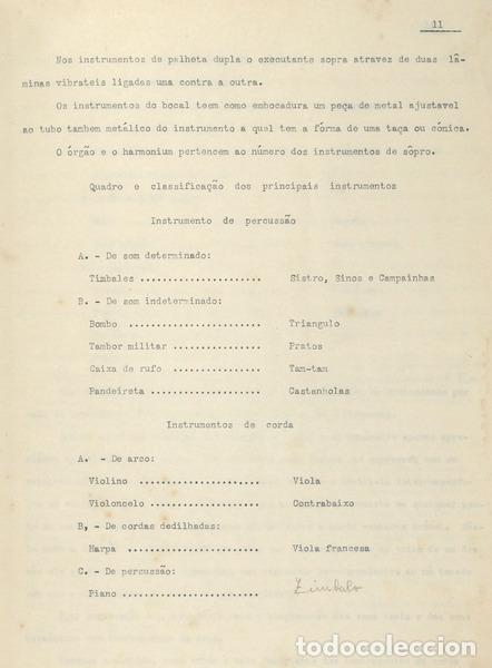 Libros antiguos: NO&Ccedil;&Otilde;ES ELEMENTARES DE AC&Uacute;STICA. - Foto 2