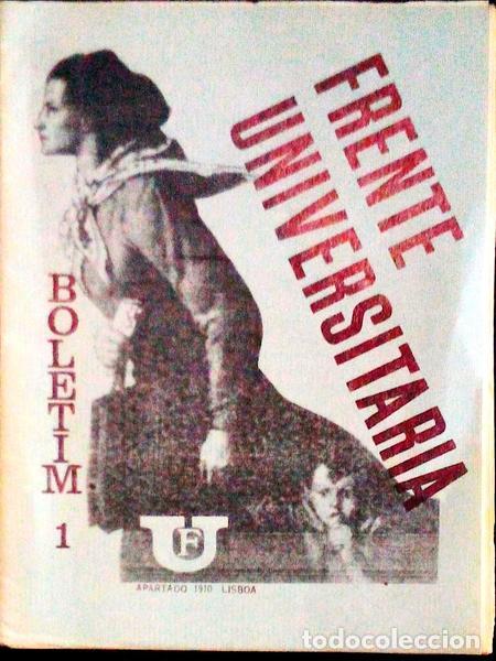 Libros antiguos: FRENTE UNIVERSITARIA. Boletim 1. - Foto 1