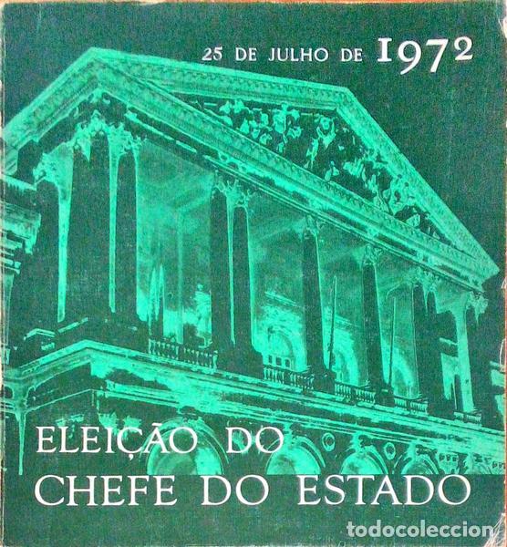 Libros antiguos: ELEI&Ccedil;&Atilde;O DO CHEFE DO ESTADO. - Foto 1