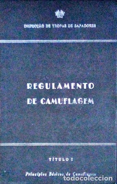 Libros antiguos: REGULAMENTO DE CAMUFLAGEM. T&Iacute;tulo I. - Foto 1