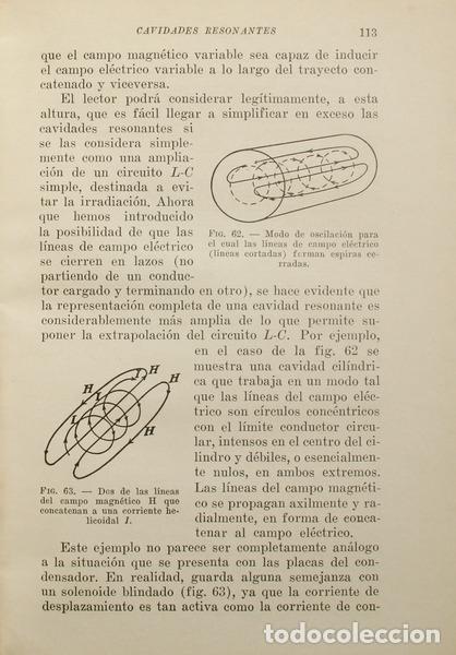 Libros antiguos: RAMO. (Simon) - INTRODUCCI&Oacute;N A LAS MICRO-ONDAS. - Foto 3