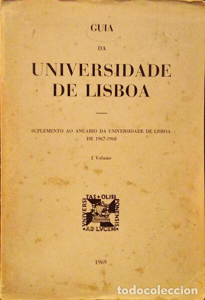 Libros antiguos: GUIA DA UNIVERSIDADE DE LISBOA. - Foto 1