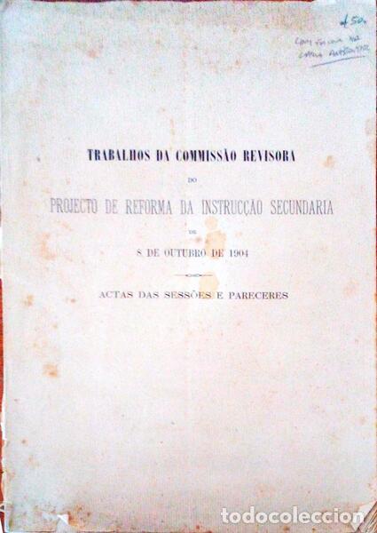 Libros antiguos: TRABALHOS DA COMMISS&Atilde;O REVISORA. - Foto 1