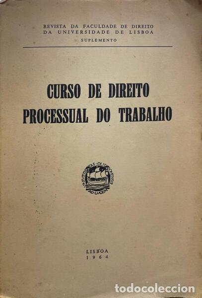 Libros antiguos: CURSO DE DIREITO PROCESSUAL DO TRABALHO. - Foto 1