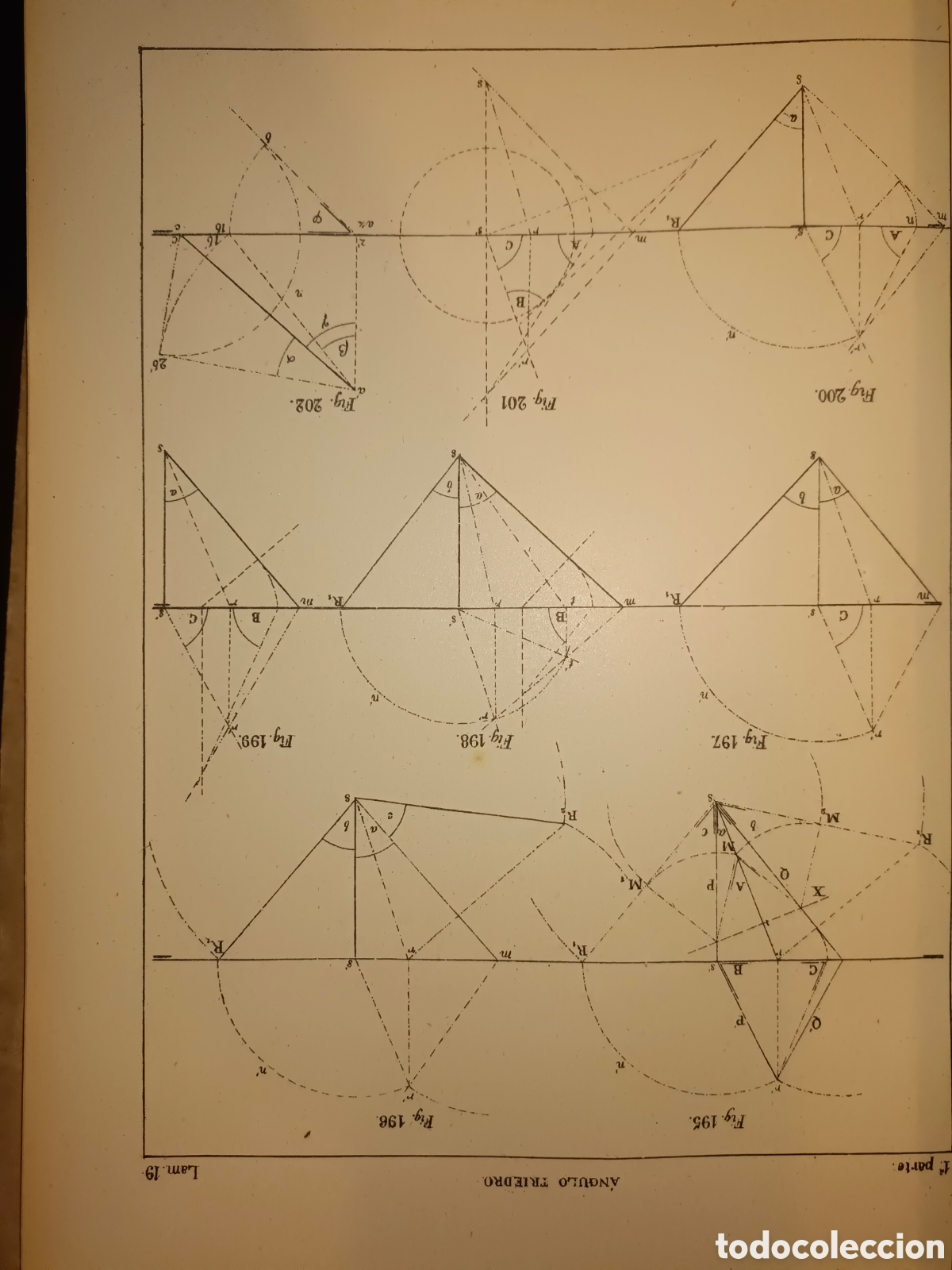 Libros antiguos: Dos Tomos Curso de Geometr&iacute;a Descriptiva - Foto 12