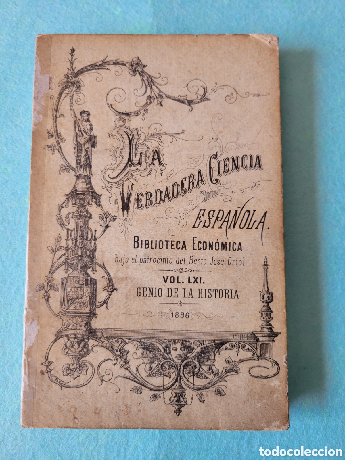 Libros antiguos: ANTIGUO LIBRO LA VERDADERA CIENCIA ESPA&Ntilde;OLA VOL.LXI 1886