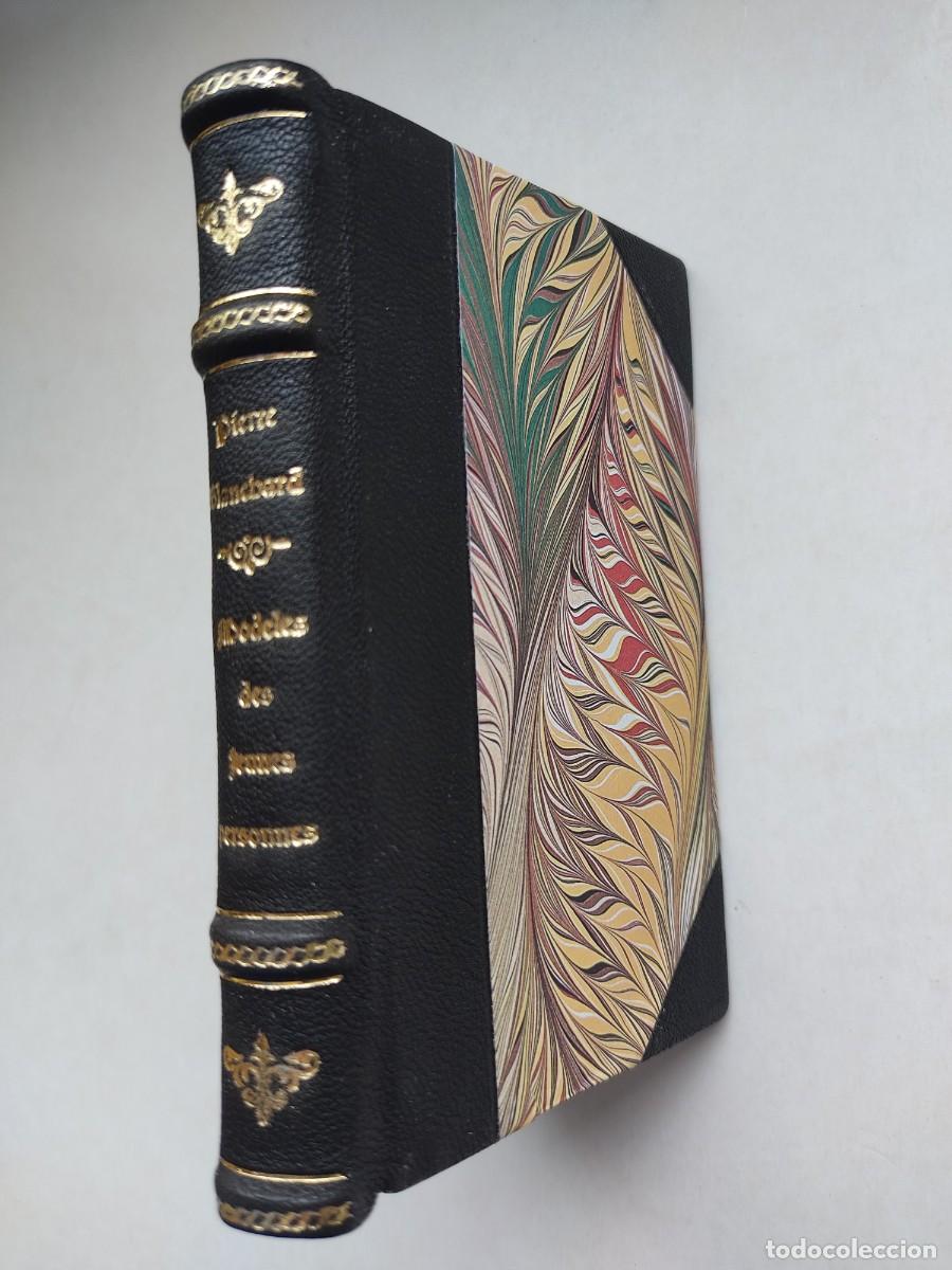Libros antiguos: Mod&egrave;les des jeunes personnes (1812)/ Pierre Blanchard. Pedagog&iacute;a. Encuadernaci&oacute;n artesanal