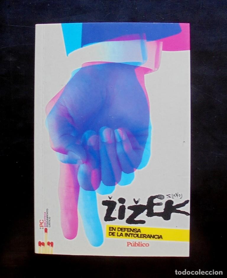 Libros antiguos: En defensa de la intolerancia Slavos Zizek 2010 impecable Diario P&uacute;blico