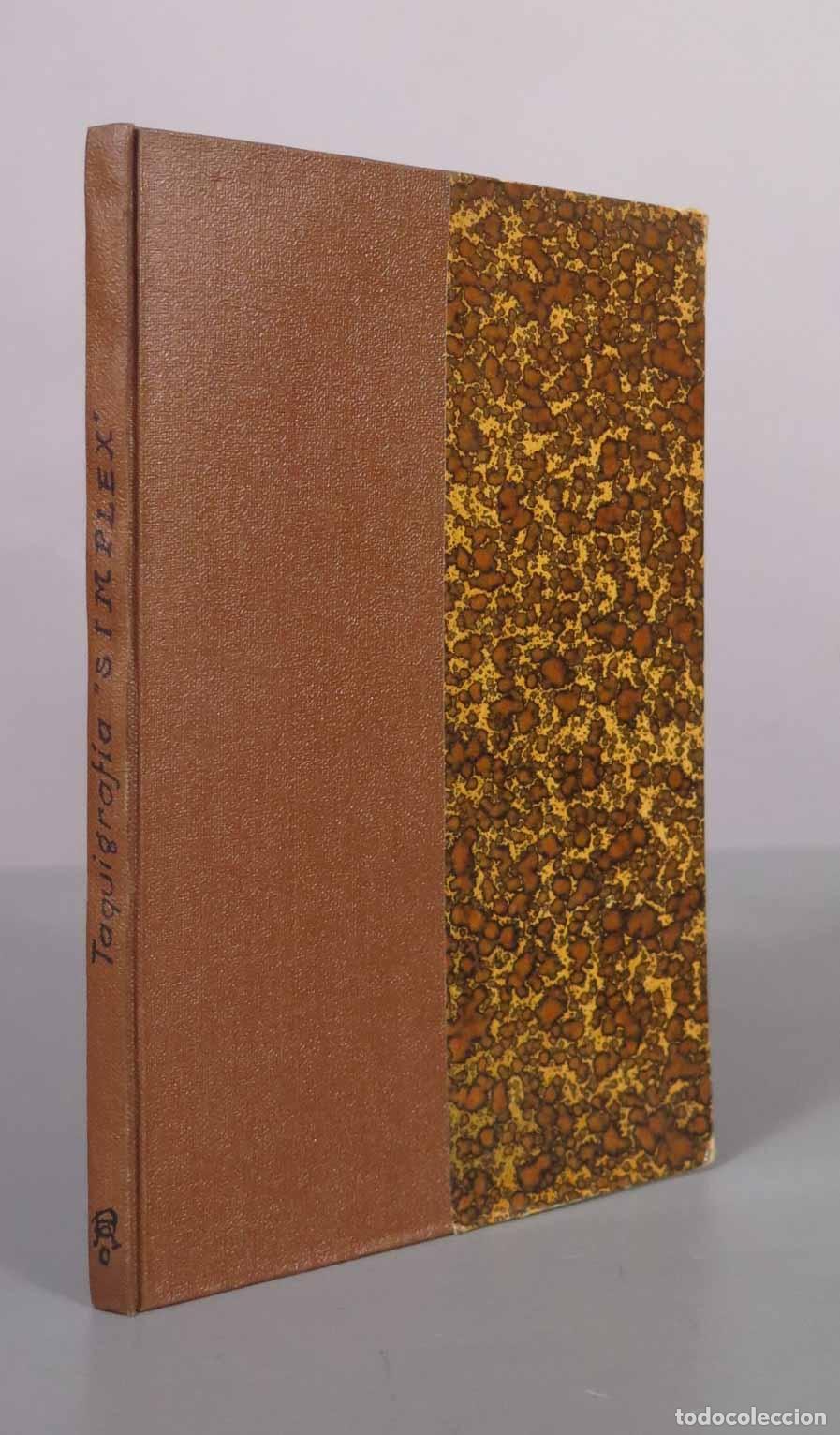 Libros antiguos: CURSO TAQUIGRAF&Iacute;A COMERCIAL SIMPLEX. 1921