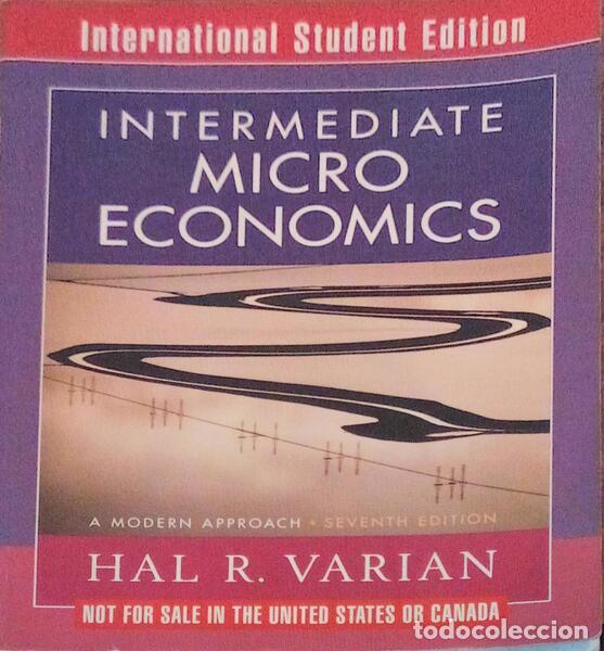 Libros antiguos: VARIAN. (Hal R.) - INTERMEDIATE MICROECONOMICS. [7.&ordf; EDI&Ccedil;&Atilde;O]