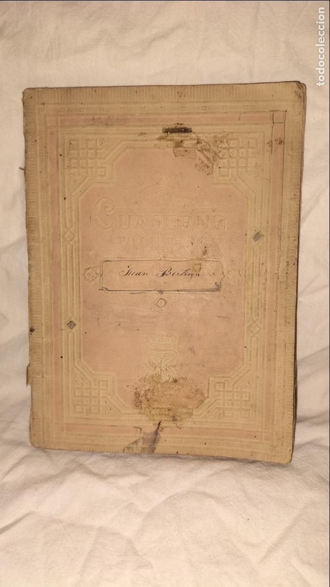 Libros antiguos: LIBRO MANUSCRITO DE PEDAGOGIA DE D.JAIME ILLA Y SURROCA - A&Ntilde;O 1888.
