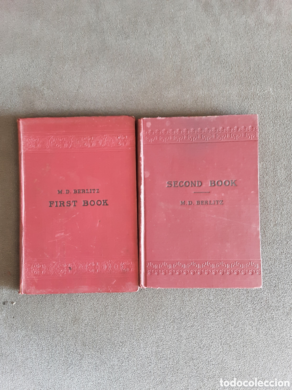 Libros antiguos: LIBRO ANTIGUO 1921 Y 1923 M.D. BIERTLIZ FIRST BOOK + SECOND BOOK EN INGLES