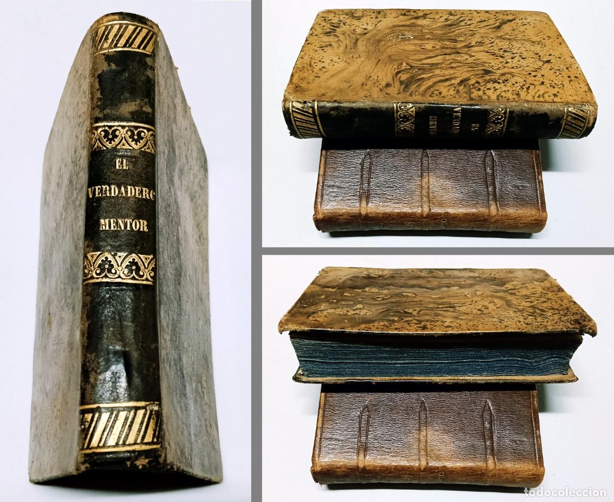 Libros antiguos: CARACCIOLI, Marquis de. El verdadero mentor, &oacute; Educaci&oacute;n de la Nobleza. Madrid, M. Escribano, 1783.