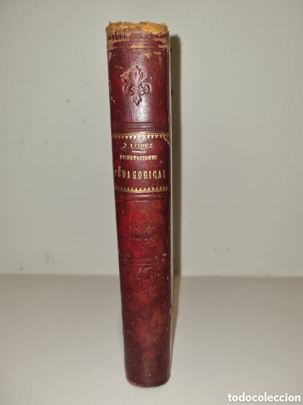 Antiquarische B&uuml;cher: 1884. Colecci&oacute;n de disertaciones pedag&oacute;gicas. Juli&aacute;n L&oacute;pez y Candeal. 2a edici&oacute;n