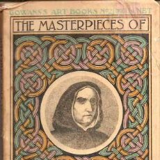 Libros antiguos: FRA ANGELICO - THE MASTERPIECES OF ... (1927) COLECCIÓN GOWANS ART BOOKS Nº 21