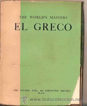 Libros antiguos: THE WORLDS MASTERS - EL GRECO (1929) - Foto 1