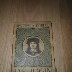 Libros antiguos: LES CHEFS-D`OEUVRE DU PERUGIN(1446-1524).PETITE COLLECTION D`ART GOWANS Nº 28.-1910