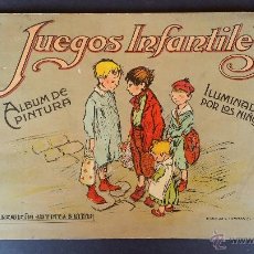 Libros antiguos: JUEGOS INFANTILES Nº 61, ALBÚM DE PINTURA, EL PEQUEÑO ARTISTA PINTOR.. Lote 48810192
