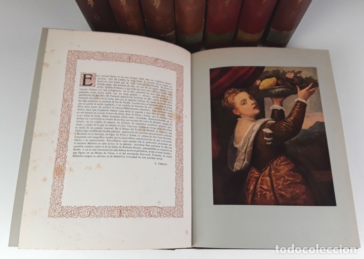 Libros antiguos: EDITORIAL LABOR. ÁLBUM DE LAS GALERÍAS DE PINTURAS. 8 TOMOS(VER DESCRIPCIÓN). S/F. - Foto 5 - 80616190