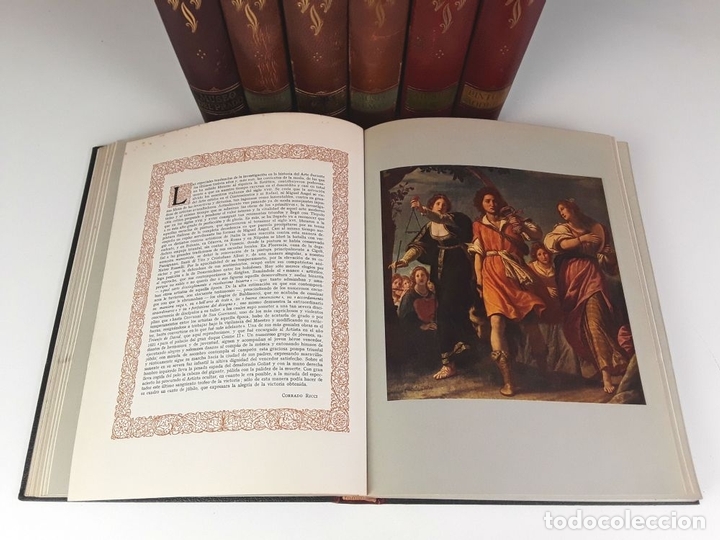 Libros antiguos: EDITORIAL LABOR. ÁLBUM DE LAS GALERÍAS DE PINTURAS. 8 TOMOS(VER DESCRIPCIÓN). S/F. - Foto 8 - 80616190