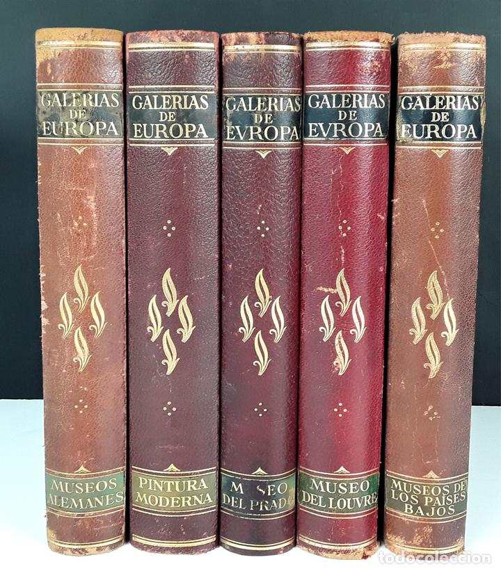 Libros antiguos: GALERÍAS DE EUROPA. 5 TOMOS. VARIOS AUTORES. EDITORIAL LABOR. S. XX. - Foto 1 - 101286291