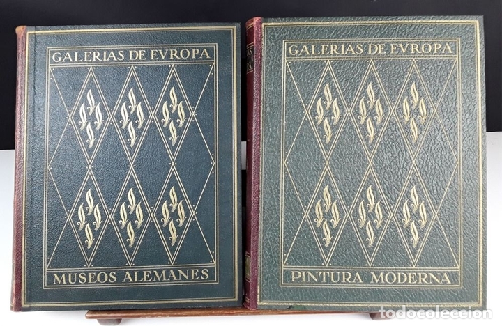 Libros antiguos: GALERÍAS DE EUROPA. 5 TOMOS. VARIOS AUTORES. EDITORIAL LABOR. S. XX. - Foto 3 - 101286291