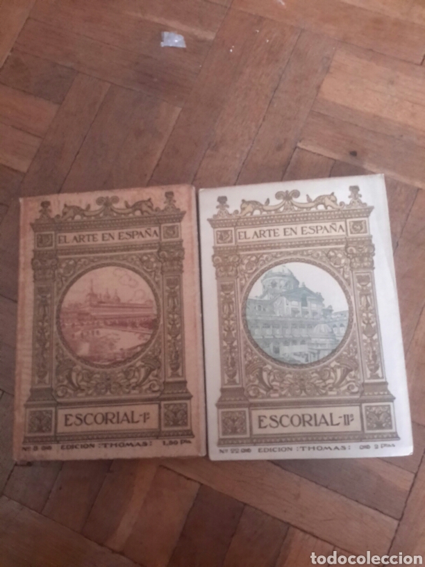 Libros antiguos: El Escorial I y II - Foto 1
