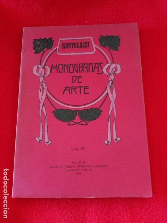 Libros antiguos: BARTOLOZZI Y SUS DISC&Iacute;PULOS EN INGLATERRA - Foto 1