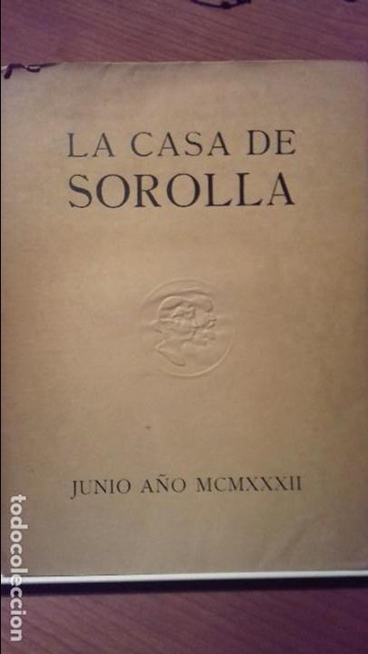 Libros antiguos: LA CASA DE SOROLLA. - Foto 1