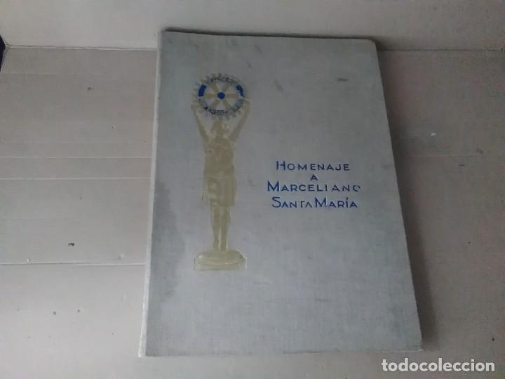 Libros antiguos: Homenaje a marceliano santamaria libro. & - Foto 1