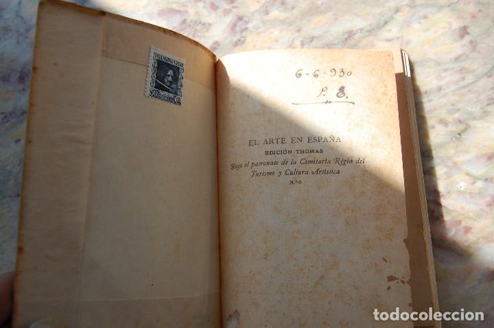 Libros antiguos: VELAZQUEZ EN EL MUSEO DEL PRADO. EDIT. THOMAS. TAPA RUSTICA. - Foto 3