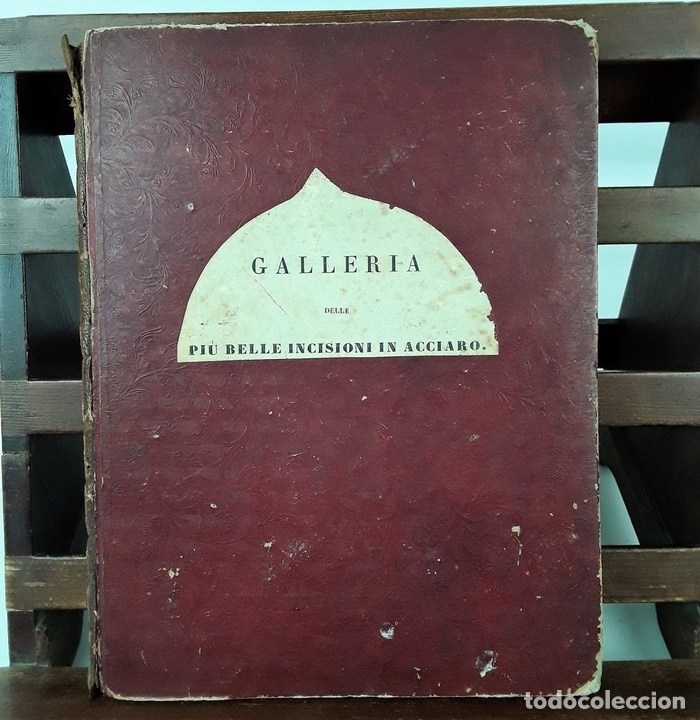 Libros antiguos: GALLERIA DELLE PIU BELLE INCISIONI IN ACCIAIO. TOMO I. EDIT. PAOLO FUMAGALLI. 1840. - Foto 2 - 138118862