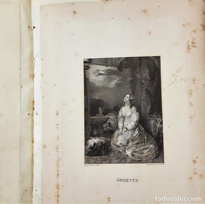 Libros antiguos: GALLERIA DELLE PIU BELLE INCISIONI IN ACCIAIO. TOMO I. EDIT. PAOLO FUMAGALLI. 1840. - Foto 6 - 138118862