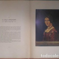 Libros antiguos: CHARLES TERRASSE: LEONARD DE VINCI. L'ART ET LA COULEUR. 1931. Lote 140372018
