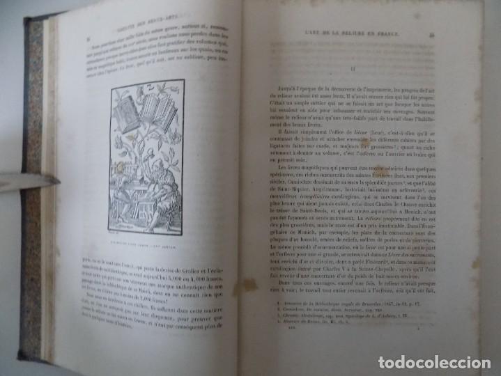 Libros antiguos: LIBRERIA GHOTICA. EXCEPCIONAL EDICIÓN GAZETTE DES BEAUX ARTS.PARIS.1862.FOLIO.AGUAFUERTES ORIGINALES - Foto 6 - 140637542