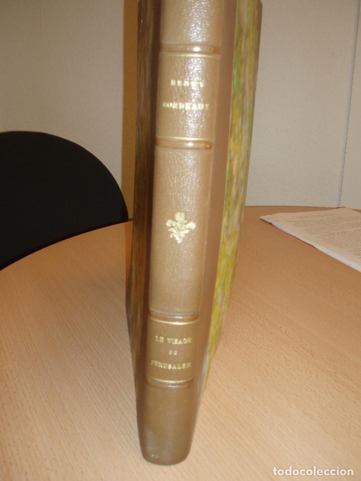 Libros antiguos: Le visage de Jerusalem, aquarelles - Foto 2