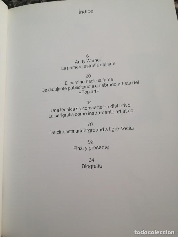 Libros antiguos: LIBRO ANDY WARHOL - Foto 4