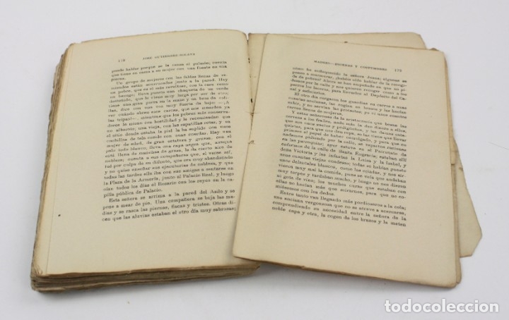 Libros antiguos: Madrid, escenas y costumbres, 1918, José Gutiérrez Solana, Madrid. 19,5x13cm - Foto 6 - 154114634