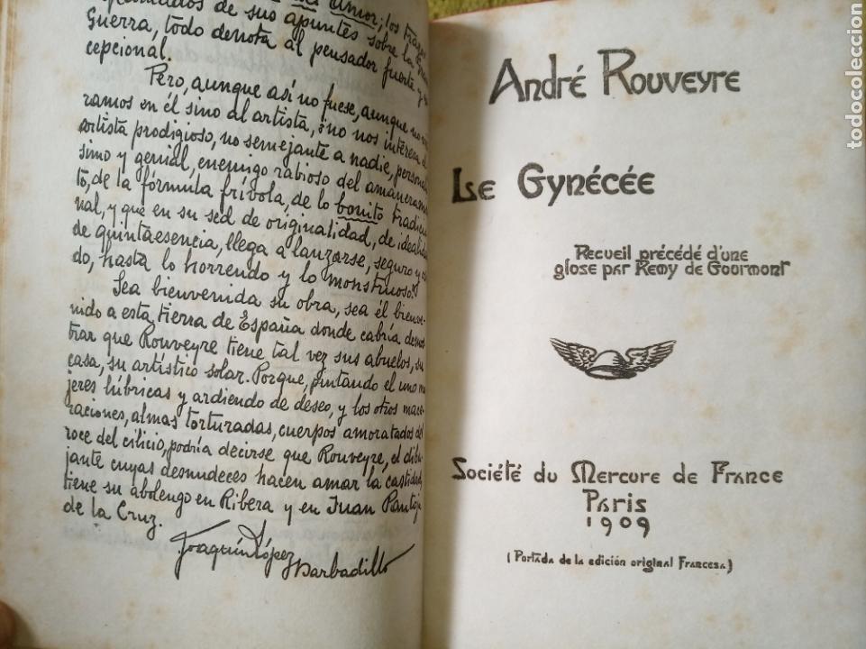Libros antiguos: El Gineceo. Andr&eacute; Rouveyre - Foto 5