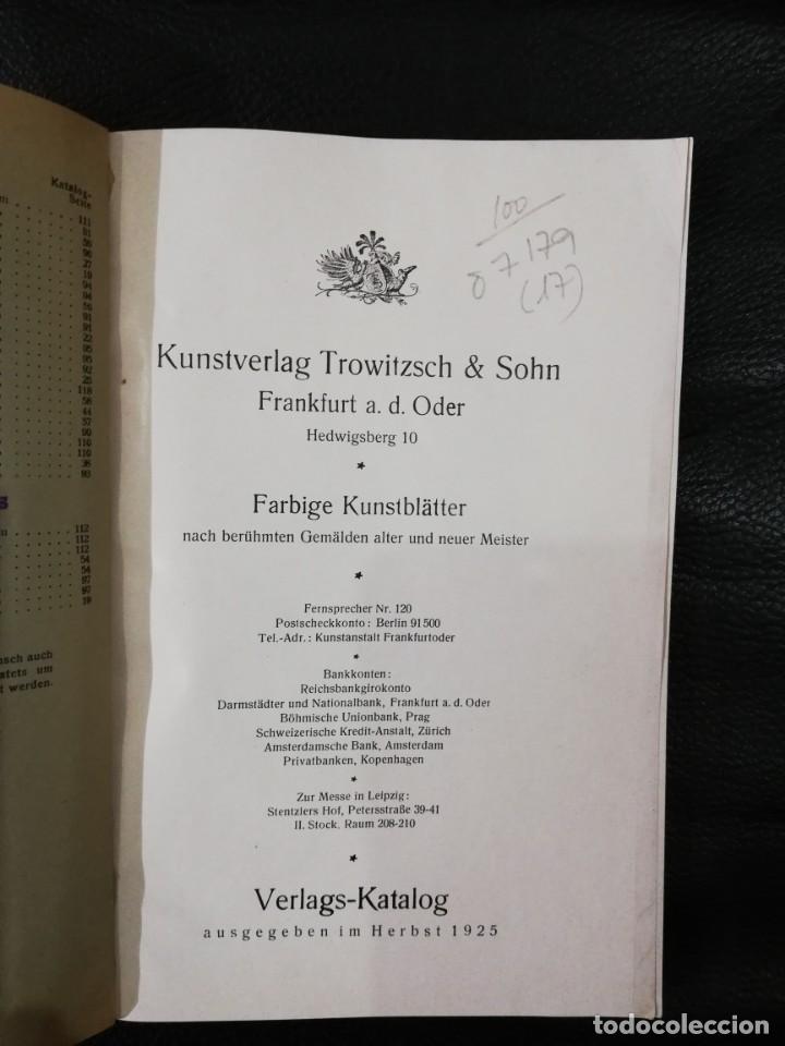 Libros antiguos: KUNSTVERLAG - TROWITZSCH & SOHN - FRANKFURT A.D. ODER. 1925 (ALEM&Aacute;N) - Foto 3