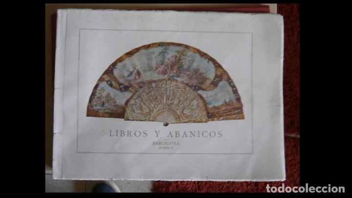 Libros antiguos: Libros y abanicos - Foto 1