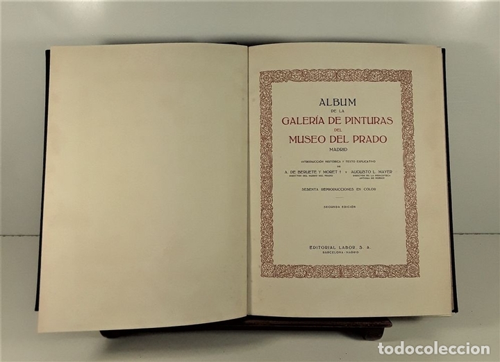Libros antiguos: GALERIAS DE EUROPA. 6 TOMOS. VARIOS AUTORES. EDITORIAL LABOR. BARCELONA. S/F. - Foto 4 - 165945042