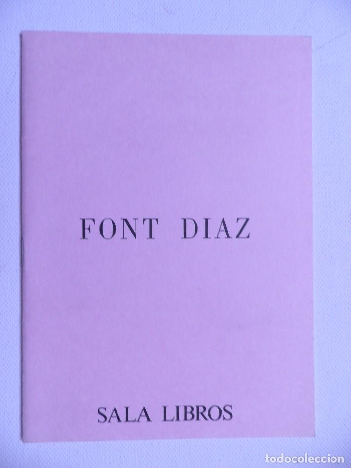 Libros antiguos: FONT DIAZ. SALA LIBROS. 1979 - Foto 1