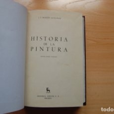 Libros antiguos: HISTORIA DE LA PINTURA. J.J. MARTÍN GONZÁLEZ. ED. GREDOS. Lote 173005778
