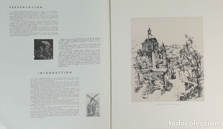 Libros antiguos: CERVANTES EN GUANAJUATO. EDMUNDO ALMANZA. OFFSET VIRGINIA. GUANAJUATO 1972. - Foto 5 - 176236583